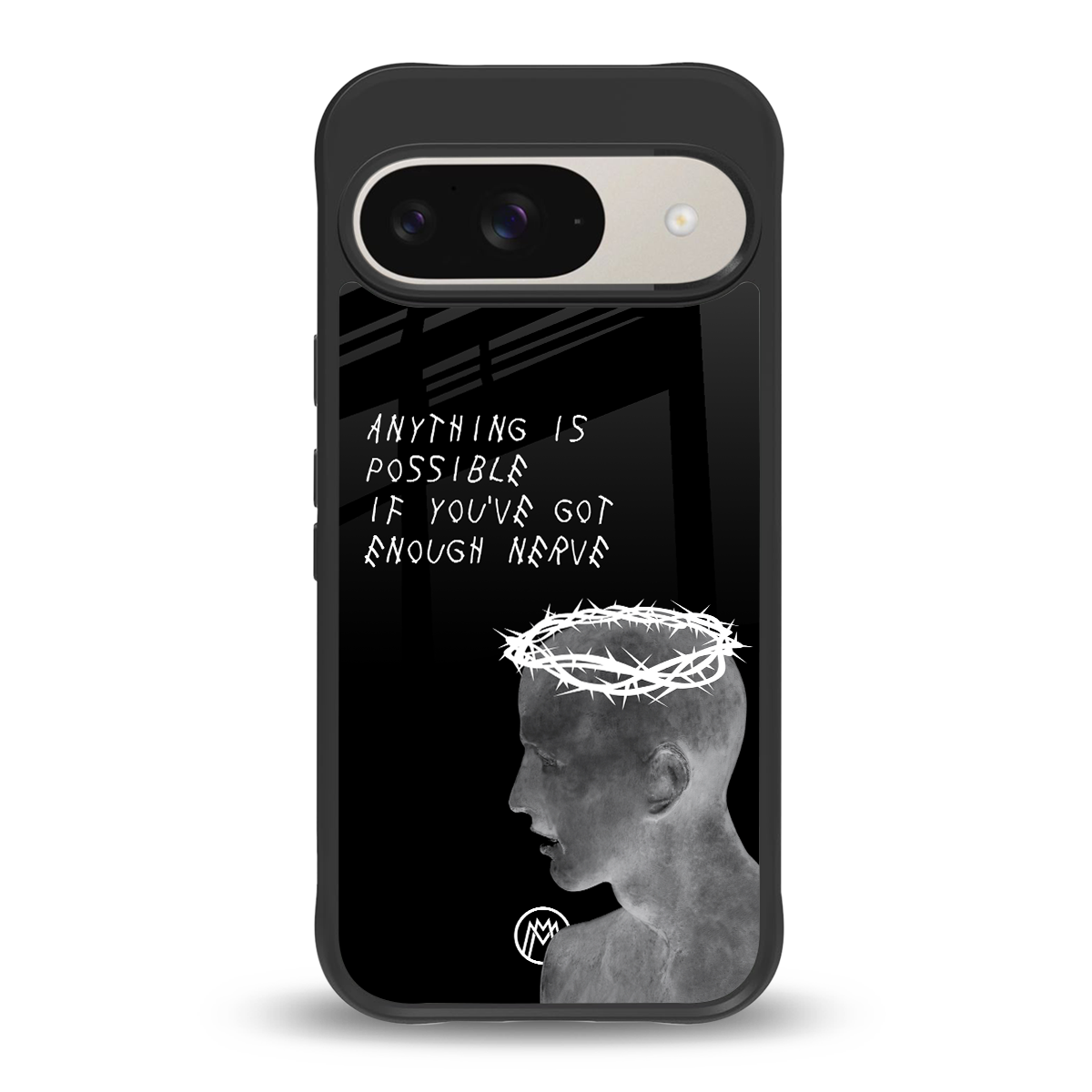 nerve back phone cover | glass case for google pixel 9