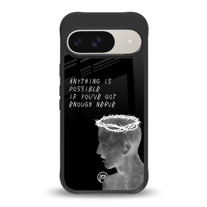 nerve back phone cover | glass case for google pixel 9