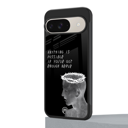 nerve back phone cover | glass case for google pixel 9