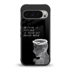 nerve back phone cover | glass case for google pixel 9 pro xl