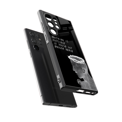 nerve back phone cover | glass case for samsung galaxy s23 ultra