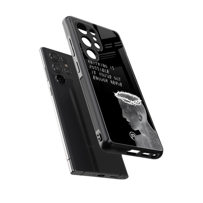 nerve back phone cover | glass case for samsung galaxy s25 ultra