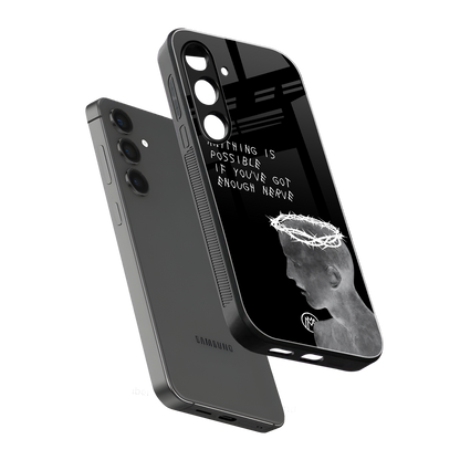 nerve back phone cover | glass case for samsung galaxy s25