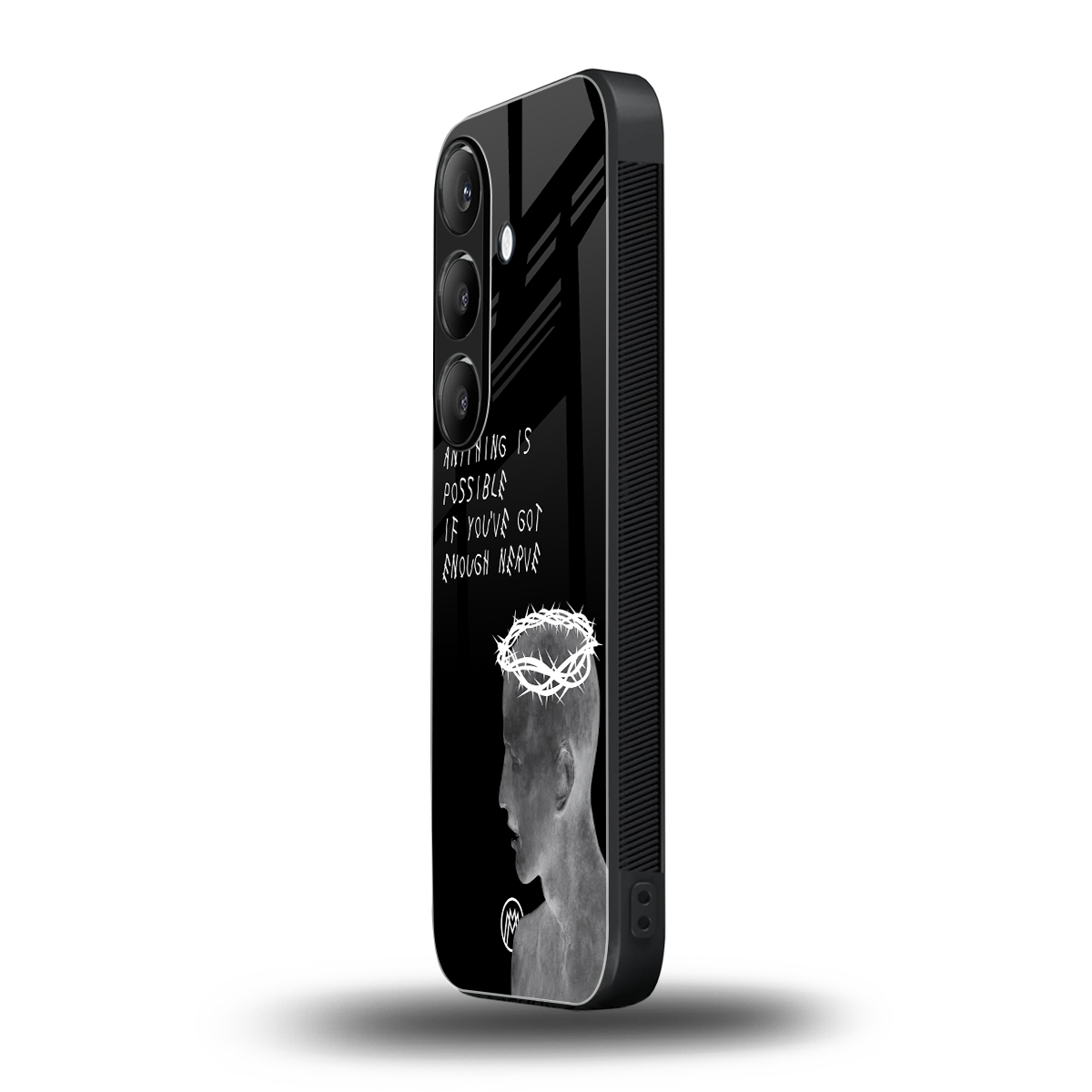 nerve back phone cover | glass case for samsung galaxy s24 plus