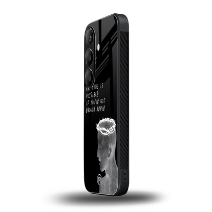 nerve back phone cover | glass case for samsung galaxy s25