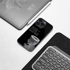 nerve back phone cover | glass case for iphone 15 plus