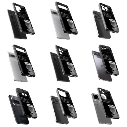 Durable Glass Back Mobile Case for iPhone, Samsung, OnePlus, Google Pixel, Redmi, Vivo, Oppo