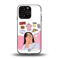 netflix and chill back phone cover | glass case for iphone 13 pro