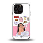netflix and chill back phone cover | glass case for iphone 13 pro