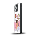 netflix and chill back phone cover | glass case for iphone 13 pro
