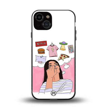 netflix and chill back phone cover | glass case for iphone 13