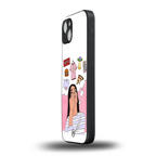 netflix and chill back phone cover | glass case for iphone 15