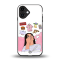netflix and chill back phone cover | glass case for iphone 16