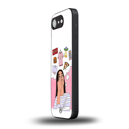 netflix and chill back phone cover | glass case for iphone 16e