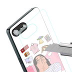 netflix and chill back phone cover | glass case for iphone 16e