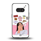 netflix and chill back phone cover | glass case for nothing phone 2a