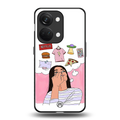 netflix and chill back phone cover | glass case for oneplus nord 3