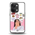 netflix and chill back phone cover | glass case for oneplus nord 3