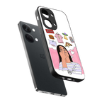netflix and chill back phone cover | glass case for oneplus nord 3