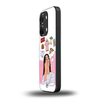 netflix and chill back phone cover | glass case for oneplus nord 3