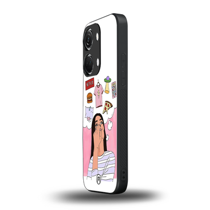 netflix and chill back phone cover | glass case for oneplus nord 3