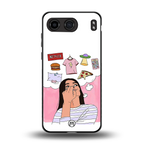 netflix and chill back phone cover | glass case for oneplus nord 4