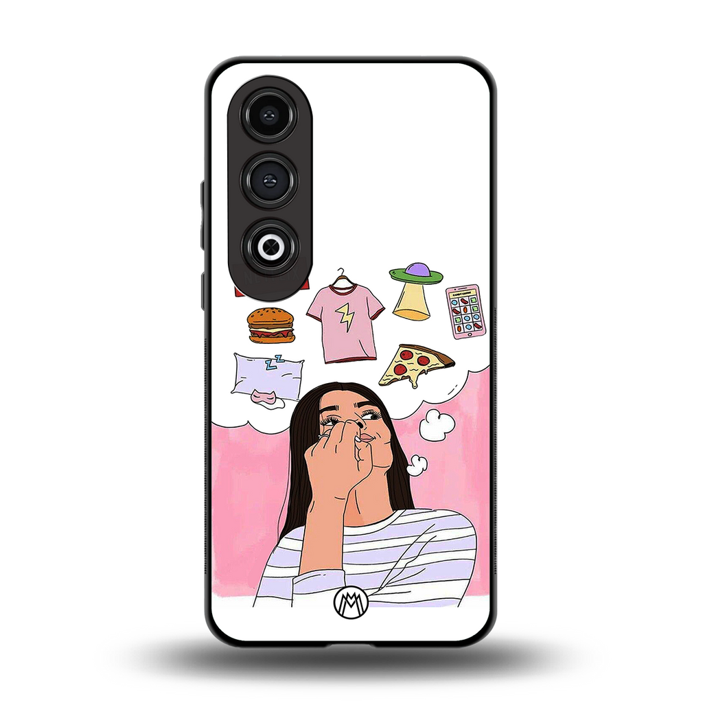 netflix and chill back phone cover | glass case for oneplus nord ce 4