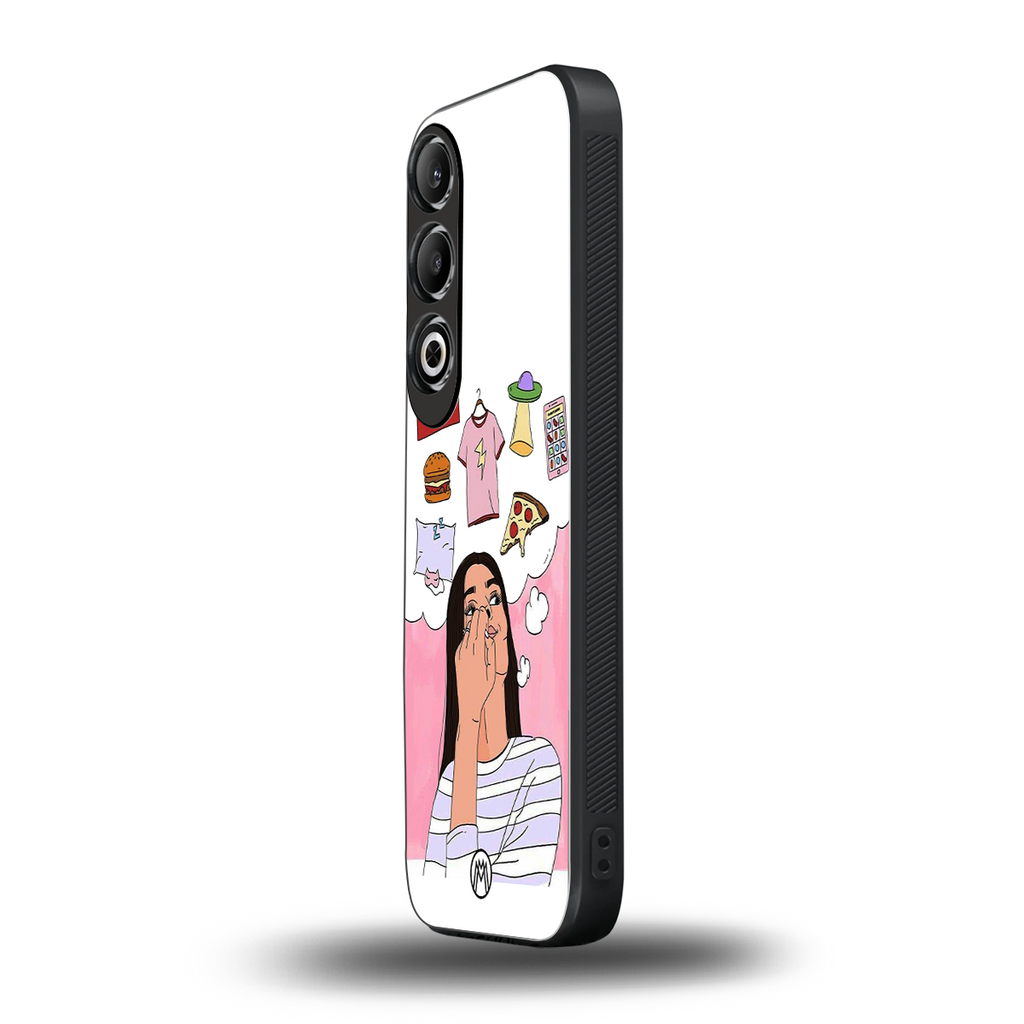 netflix and chill back phone cover | glass case for oneplus nord ce 4