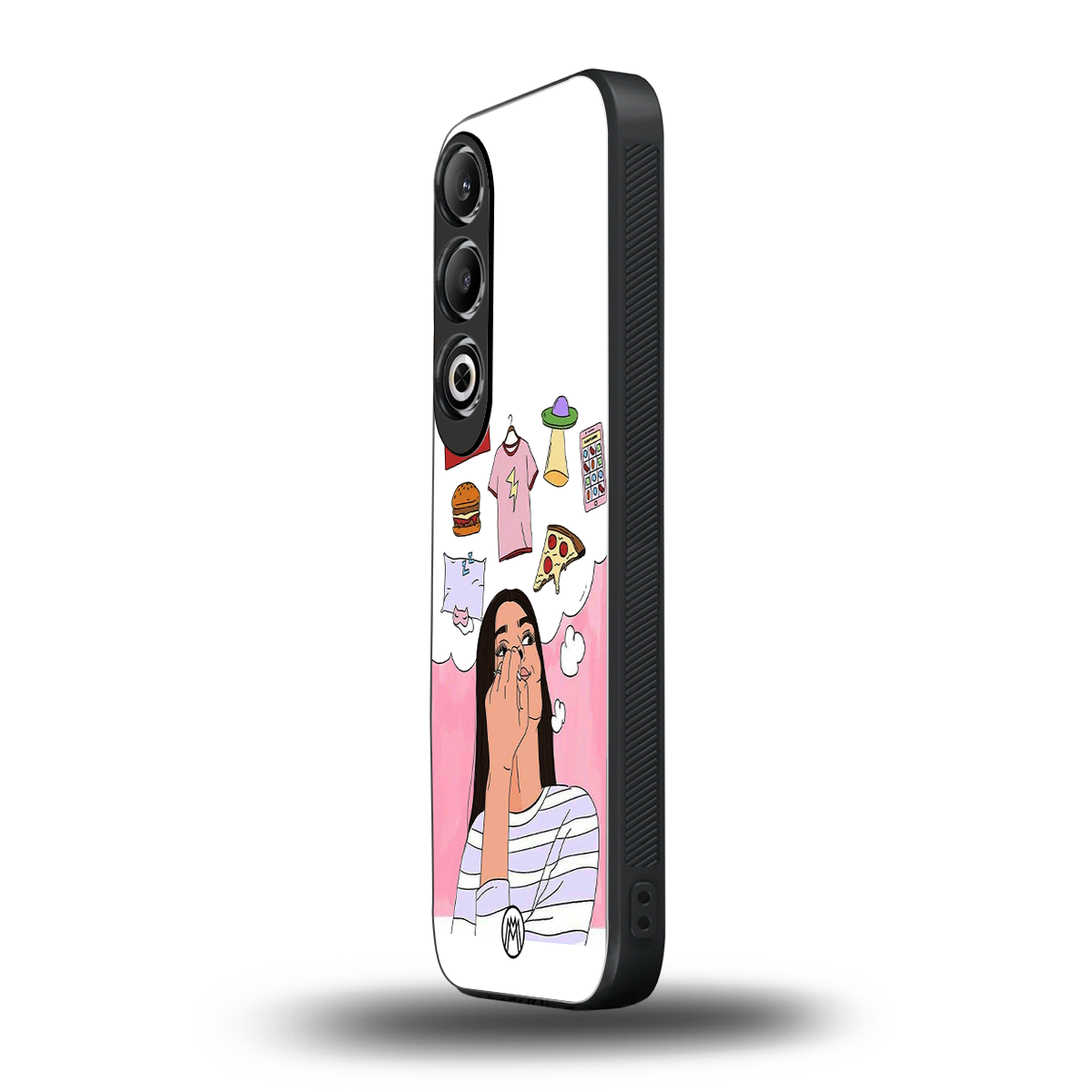 netflix and chill back phone cover | glass case for oneplus nord ce 4