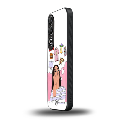 netflix and chill back phone cover | glass case for oneplus nord ce 4