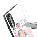 netflix and chill back phone cover | glass case for oneplus nord ce 4