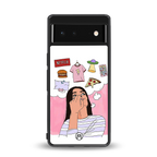 netflix and chill back phone cover | glass case for Google Pixel 6A