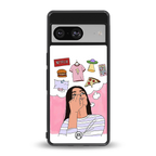 netflix and chill back phone cover | glass case for Google Pixel 8
