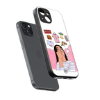 netflix and chill back phone cover | glass case for iphone 15