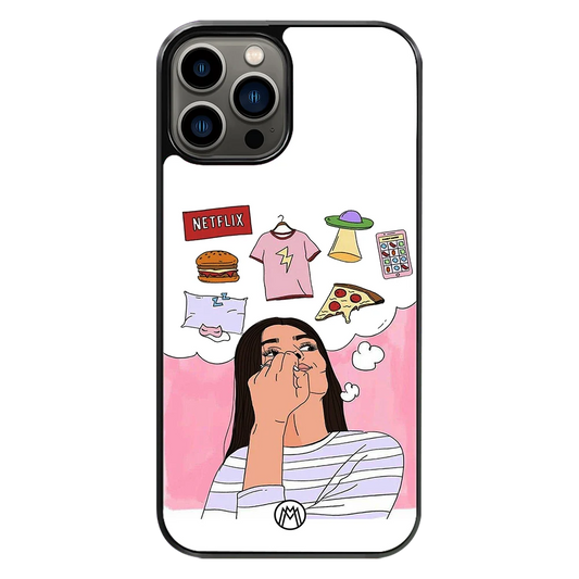 Premium Glass Back Mobile Phone Cover for iPhone, Samsung, OnePlus, Google Pixel, Redmi, Oppo, Vivo & Realme