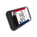 new york boarding pass back phone cover | glass case for google pixel 9 pro xl