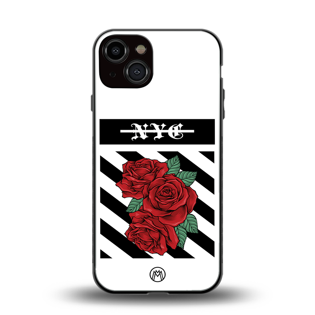 new york city back phone cover | glass case for iphone 13