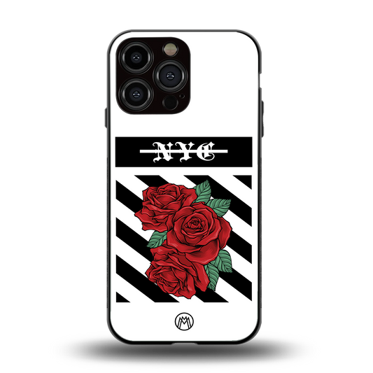new york city back phone cover | glass case for iphone 14 pro max