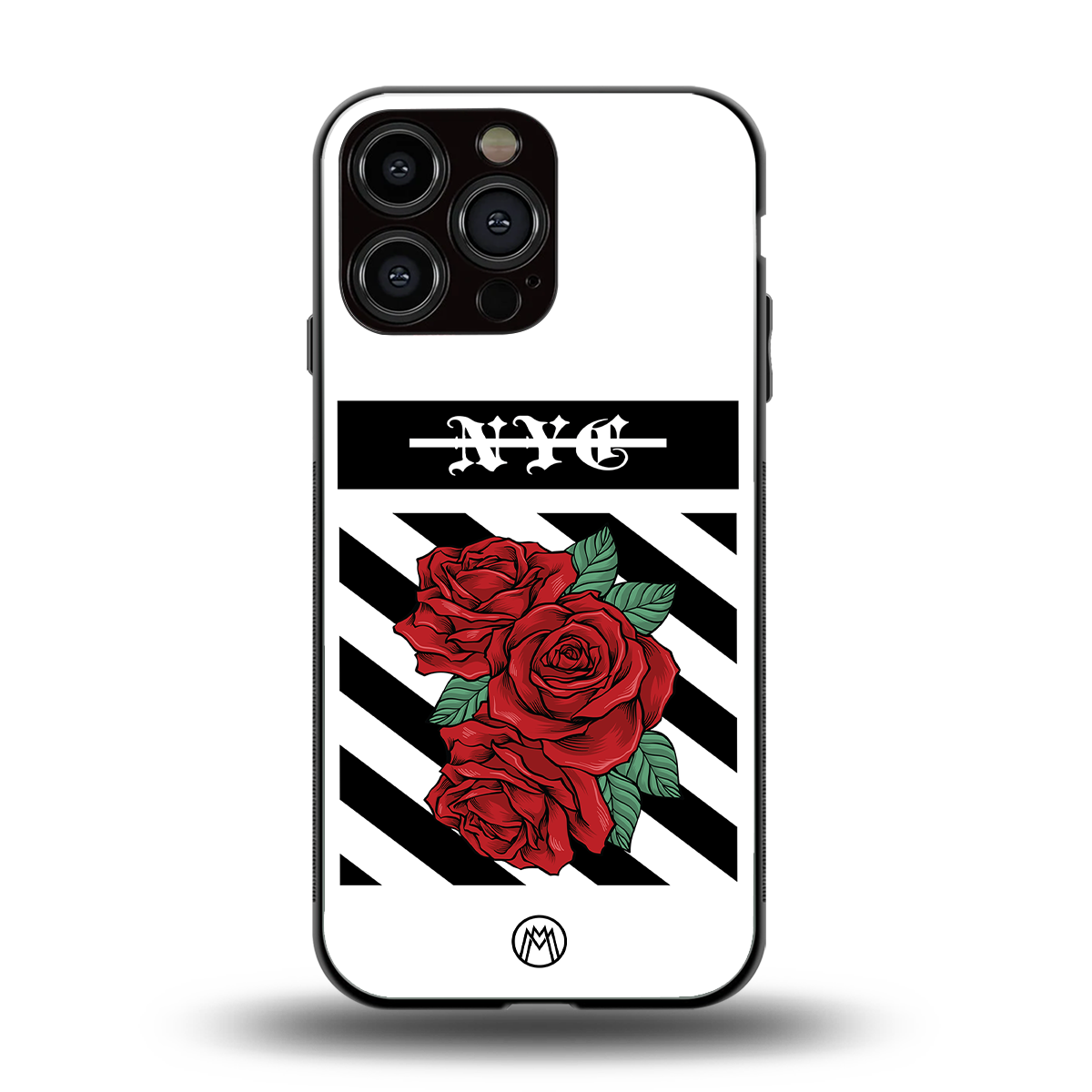 new york city back phone cover | glass case for iphone 16 pro max