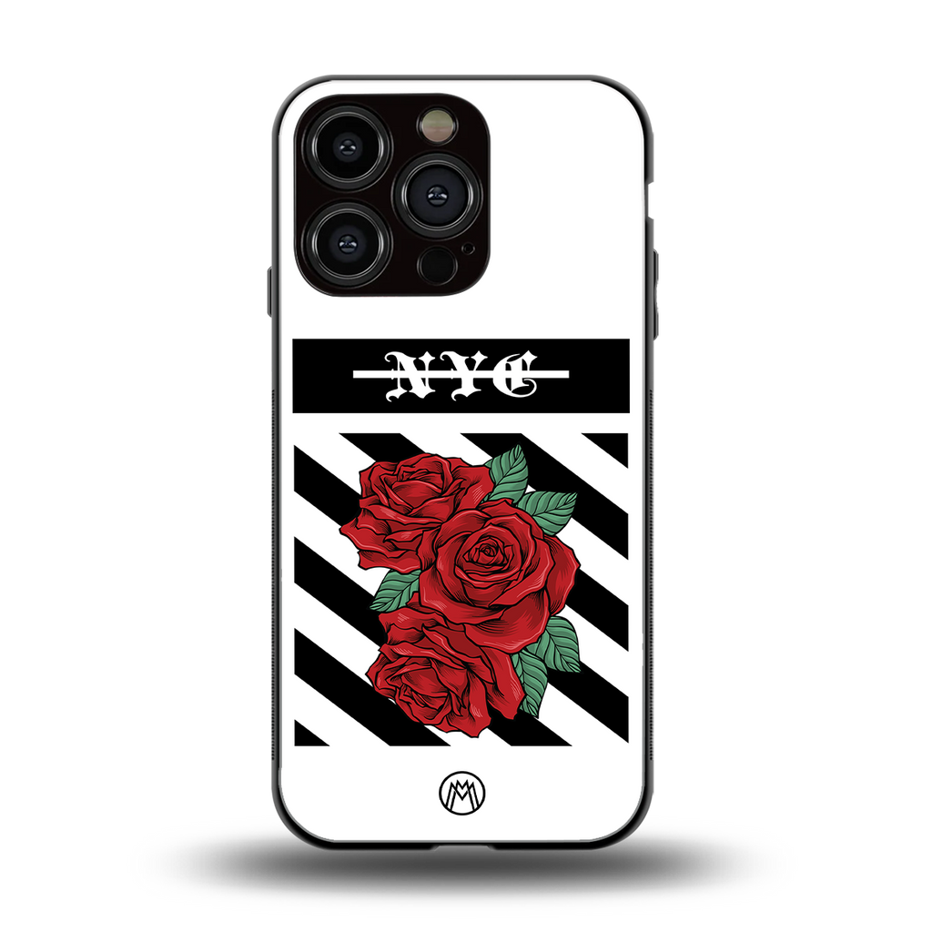 new york city back phone cover | glass case for iphone 16 pro