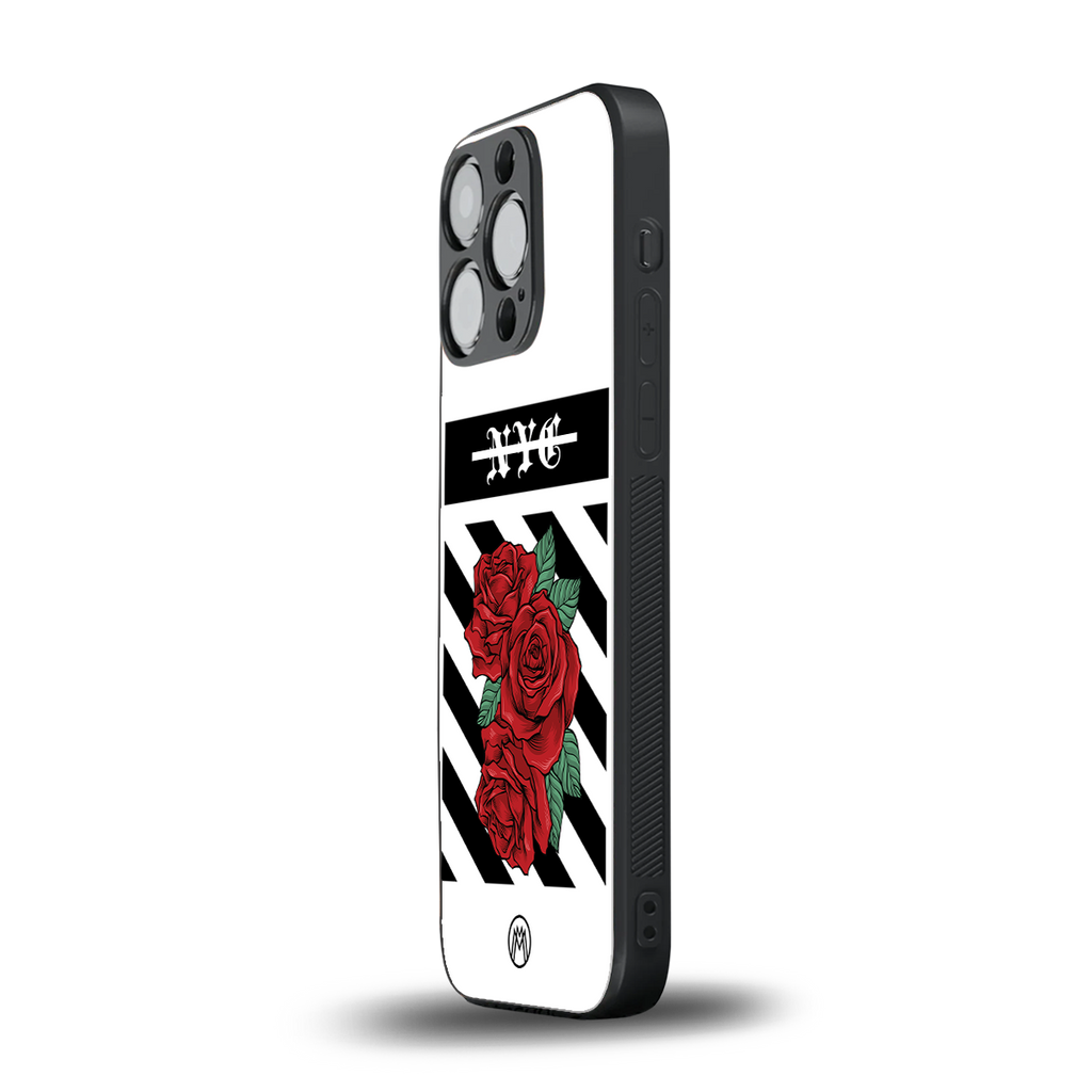 new york city back phone cover | glass case for iphone 16 pro