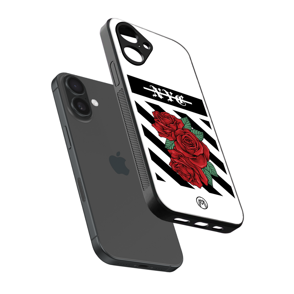 new york city back phone cover | glass case for iphone 16