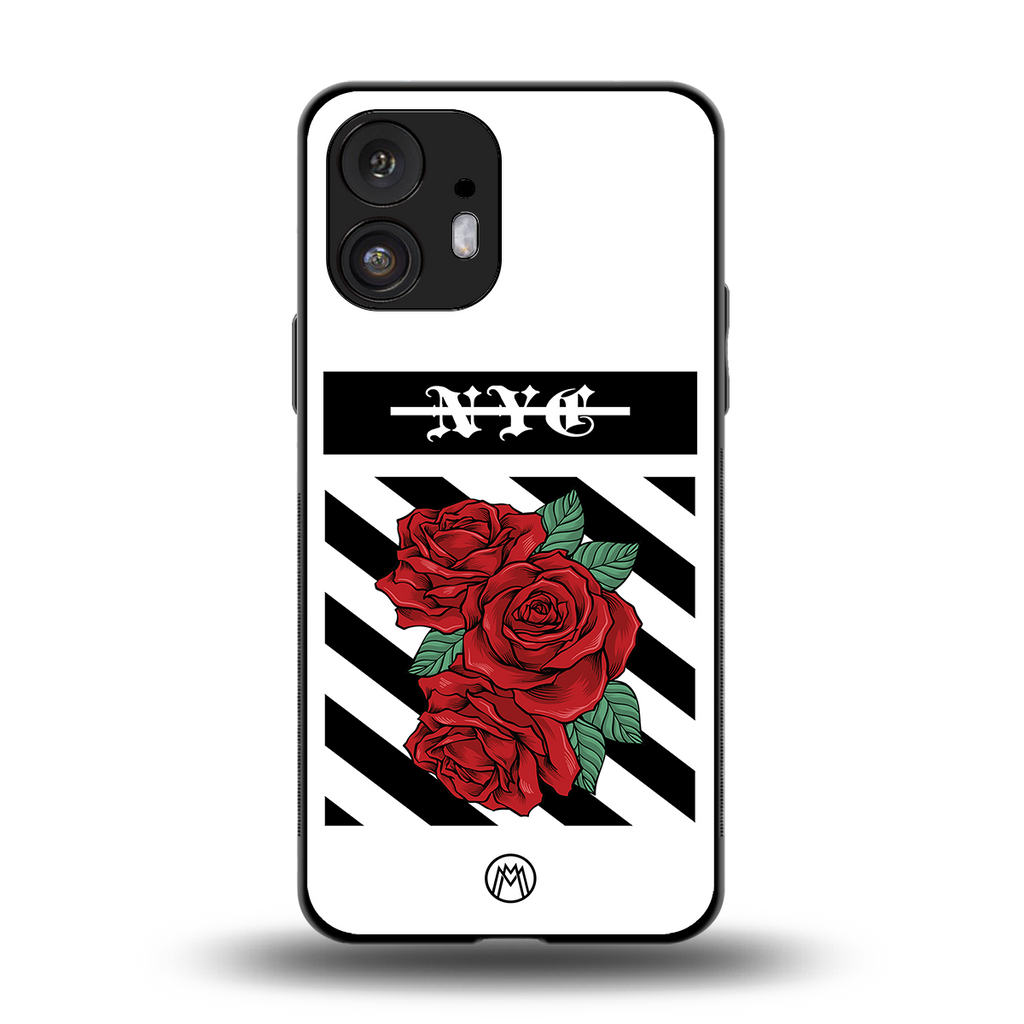 new york city back phone cover | glass case for nothing phone 2