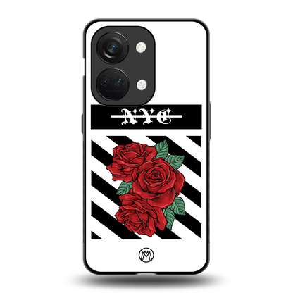 new york city back phone cover | glass case for oneplus nord 3