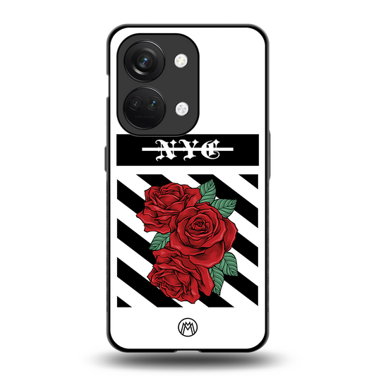 new york city back phone cover | glass case for oneplus nord 3