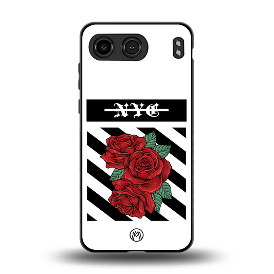 new york city back phone cover | glass case for oneplus nord 4