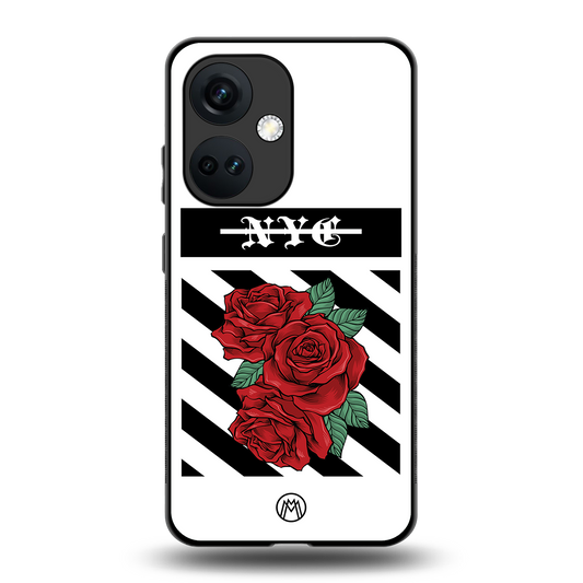 new york city back phone cover | glass case for oneplus nord ce 3