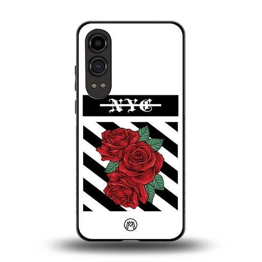new york city back phone cover | glass case for oneplus nord ce 4 lite