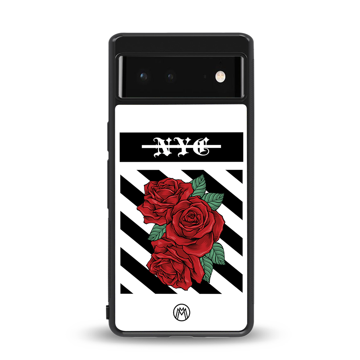 new york city back phone cover | glass case for google pixel 6