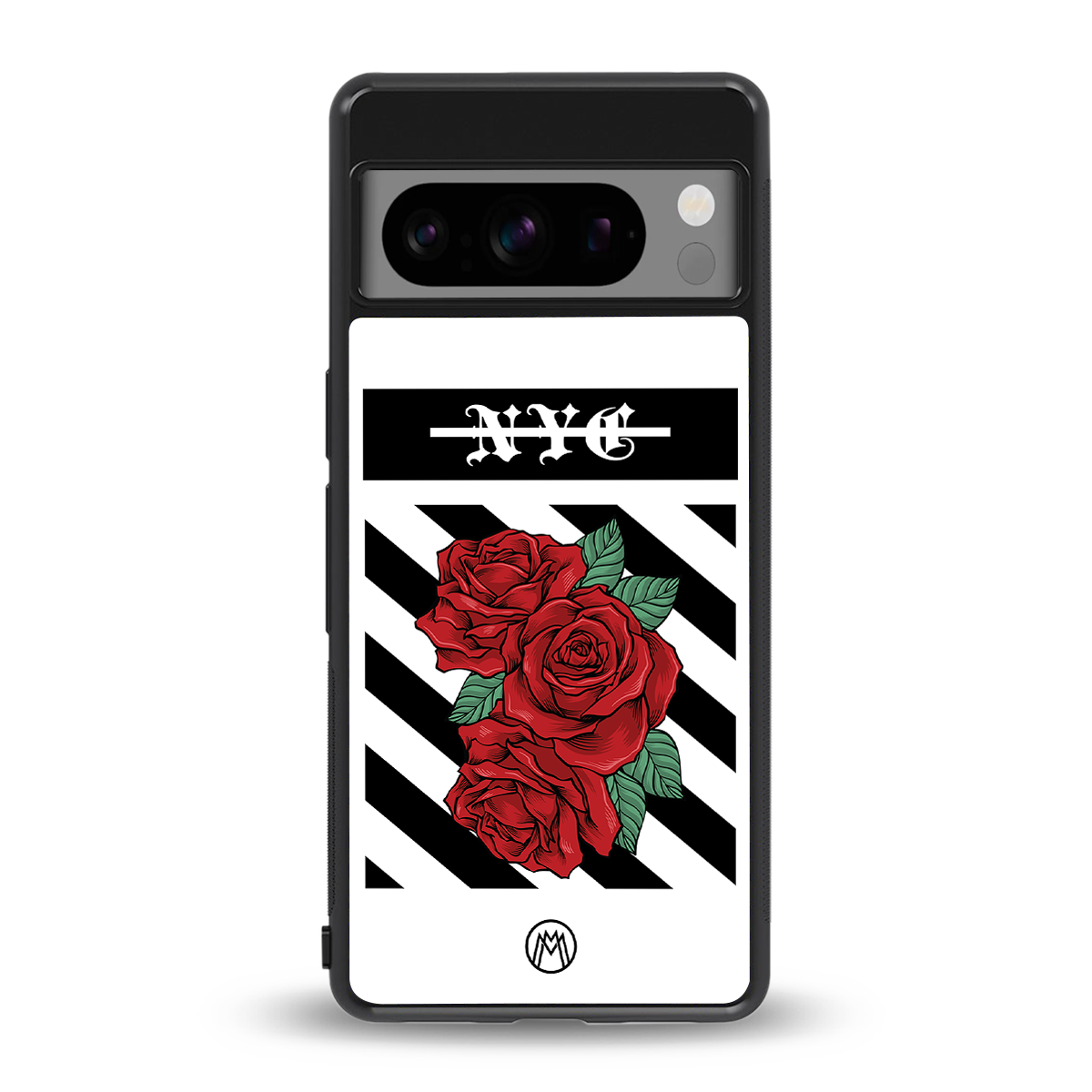 new york city back phone cover | glass case for google pixel 8 pro